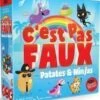 C'EST PAS FAUX PATATES/NINJAS -Damier Jeux Magasin arton14811