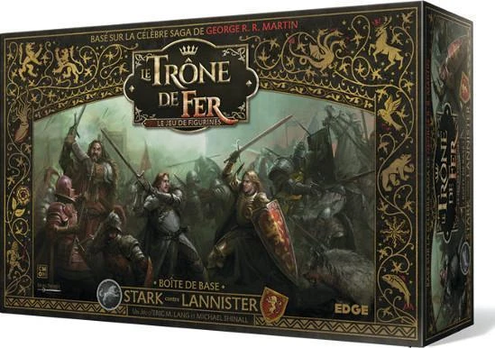 LE TRONE DE FER : STARK Contre LANNISTER - JEU DE FIGURINES BASE 3 LE TRONE DE FER : STARK Contre LANNISTER - JEU DE FIGURINES BASE