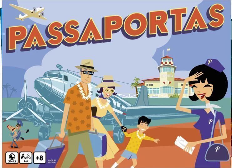 PASSAPORTAS - JEU DE SOCIETE 3 PASSAPORTAS - JEU DE SOCIETE