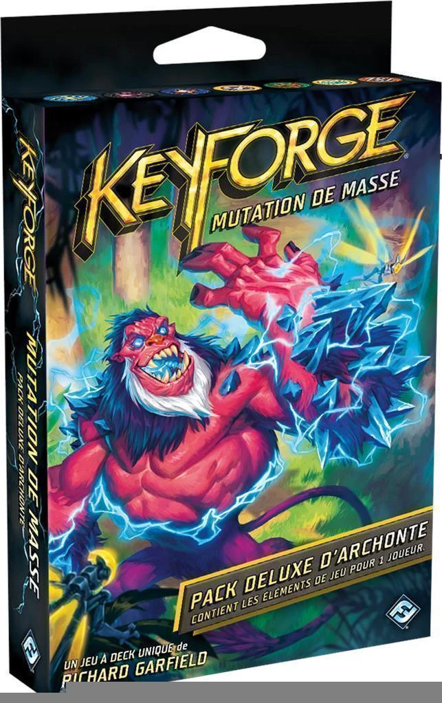 PACK DELUXE MUTATION DE MASSE - Keyforge 3 PACK DELUXE MUTATION DE MASSE - Keyforge