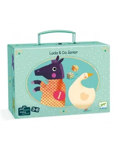 Jeu De L'Oie Et Petits Chevaux LUDO & CO JUNIOR 3 Jeu De L'Oie Et Petits Chevaux LUDO & CO JUNIOR